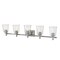 Z-Lite Bohin 5 Light Vanity, Brushed Nickel And Clear Seedy 464-5V-BN - alternate 5